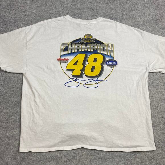 Jimmy Johnson 48 shirt men’s 3XL NASCAR Champion Hendrix nextel cup series - Picture 8 of 10